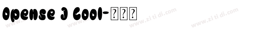 Opense J Cool字体转换